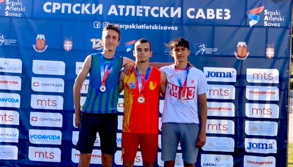 Fotografija uz vijest: Andreja Radisavljević šampion Srbije u troskoku