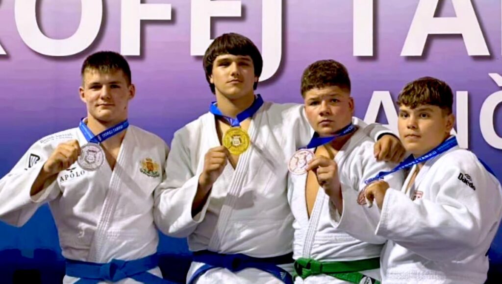 Fotografija uz vijest: Bogdan Jovanović osvojio bronzu na međunarodnom džudo turniru "Trofej Tamiša"