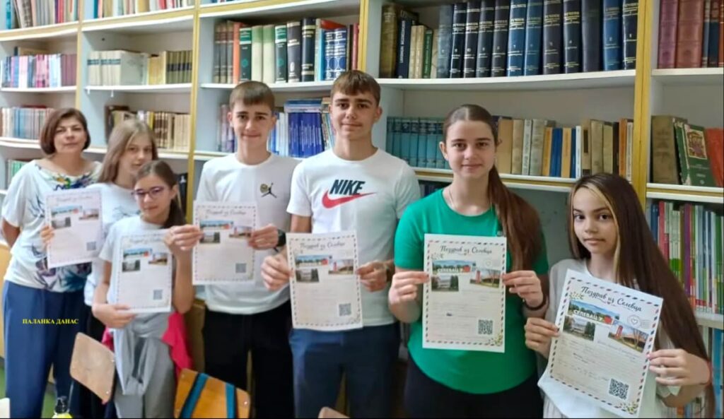 Fotografija uz vijest: Evropa u našim razglednicama: Jezici koji spajaju učenike OŠ „Đorđe Jovanović“ i njihove vršnjake širom Evrope