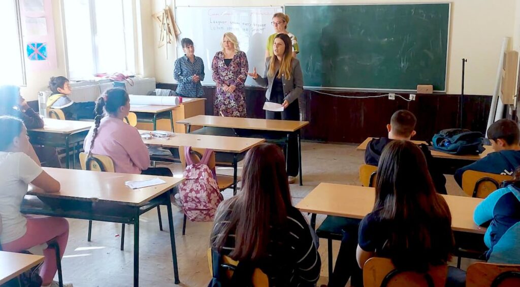 Fotografija uz vijest: Evropski dan jezika obeležen kroz igru i prevode u OŠ „Milija Rakić“