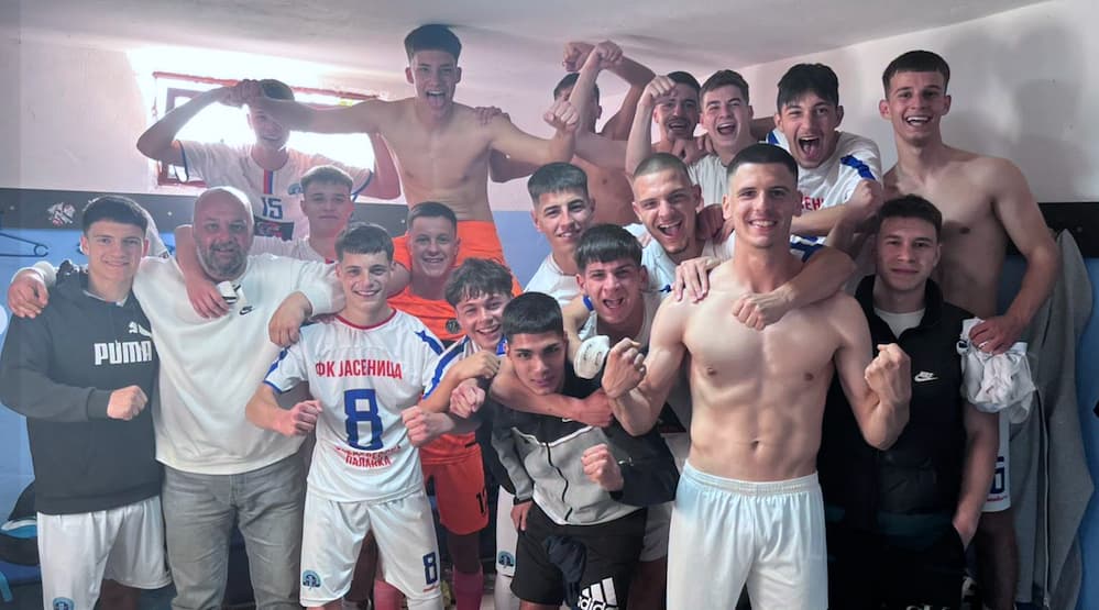 Fotografija uz vijest: Fudbaleri Jasenice na startu Omladinske lige: Prvi protivnik Radnički iz Valjeva