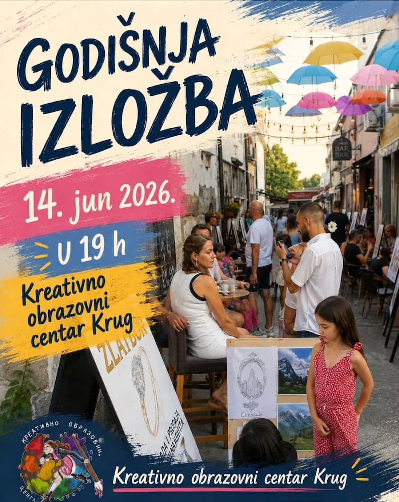 Fotografija uz vijest: Godišnja izložba radova polaznika KOC „Krug“ u nedelju u centru Smederevske Palanke