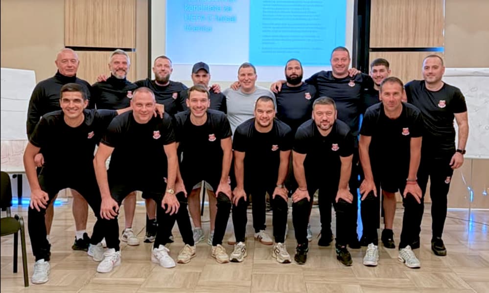 Fotografija uz vijest: Kapiten Partenona, Marko Spasojević, uspešno završio trenersku Futsal edukaciju
