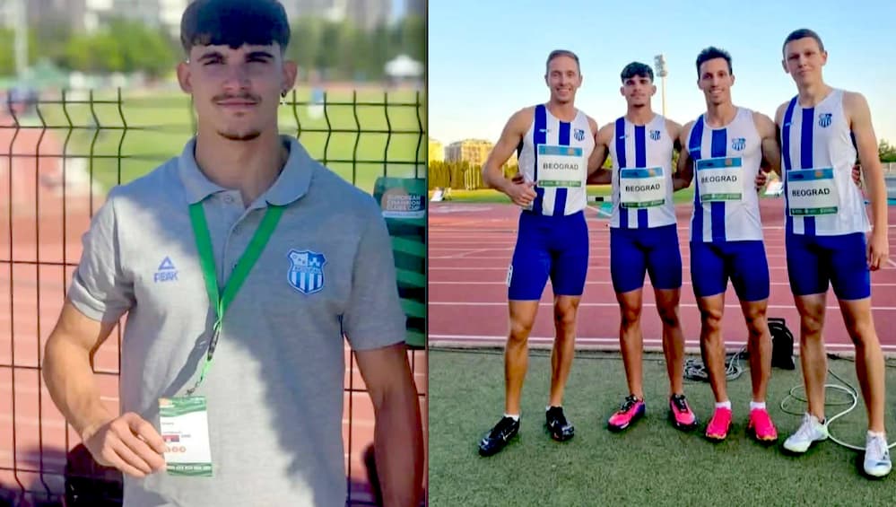 Fotografija uz vijest: Matej Savić iz Palanke ostvario zapažen rezultat na Kupu evropskih šampiona u atletici