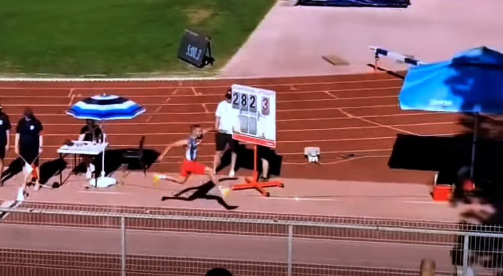 Fotografija uz vijest: Mladi atletičar iz Palanke, Andreja Radišavljević, osmi na Balkanskom prvenstvu sa ličnim rekordom