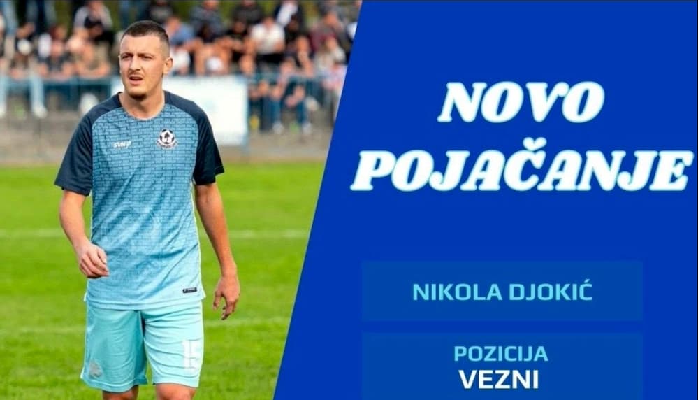 Fotografija uz vijest: Nikola Đokić pojačao Glibovački Glavaš