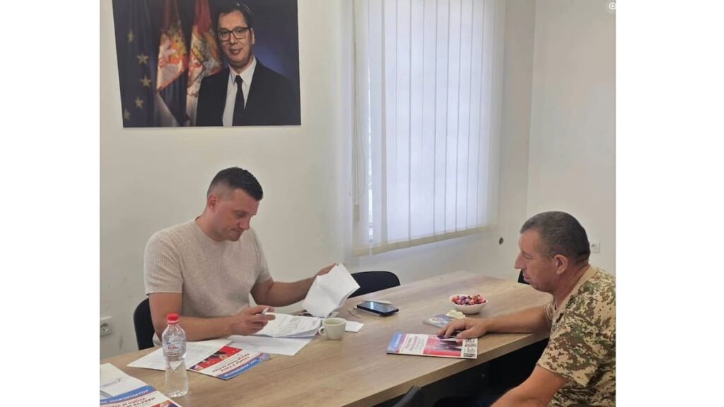 Fotografija uz vijest: Nikola Vučen najavio prijem građana u Smederevskoj Palanci
