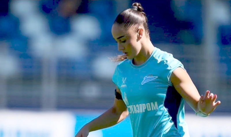Fotografija uz vijest: Nina Matejić sa dva gola donela pobedu fudbalerkama Zenita