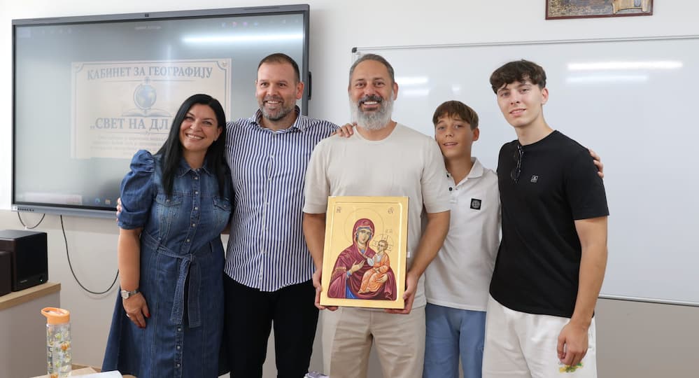 Fotografija uz vijest: Novi kabinet za geografiju u OŠ „Olga Milošević“: Savremena nastava uz podršku Branka Babića