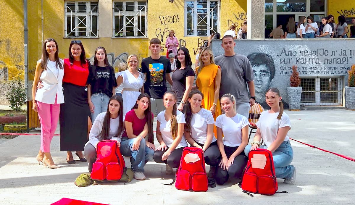 Fotografija uz vijest: Obuka o bezbednosti i zdravlju na radu u Srednjoj školi "Živica Damnjanović"