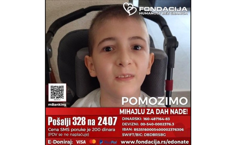 Fotografija uz vijest: OŠ „Brana Jevtić“ pokrenula humanitarnu akciju za učenika Mihajla