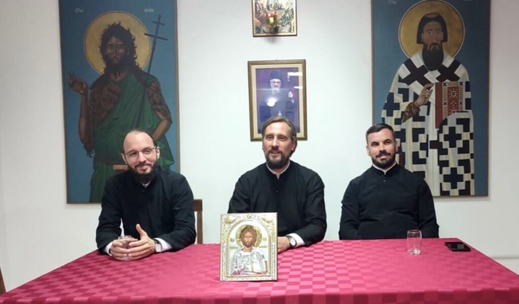 Fotografija uz vijest: Otac Branislav Kedžić održao predavanje o liturgijskom životu u Selevcu