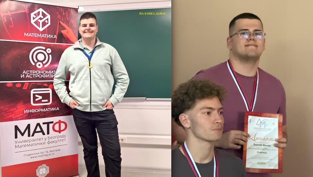 Fotografija uz vijest: Palančki gimnazijalci ponovo među najboljima u Srbiji