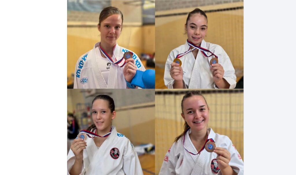 Fotografija uz vijest: Pet medalja za karate klub "Spartanac 026" na Prvenstvu Srbije