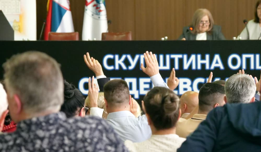 Fotografija uz vijest: Peta sednica SO Smederevska Palanka: Na dnevnom redu rebalans budžeta i rešenje za javni prevoz