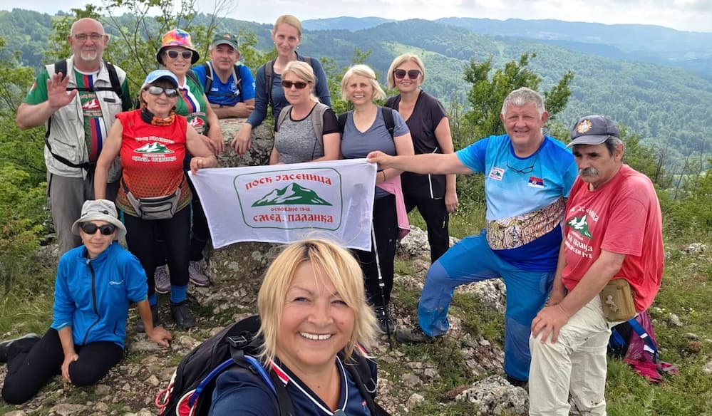 Fotografija uz vijest: Planinari POSK „Jasenica“ osvojili vrhove Povlena, spremaju se za nove izazove