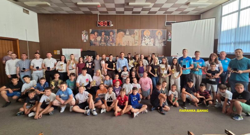 Fotografija uz vijest: Priznanja za školske sportske uspehe u Smederevskoj Palanci