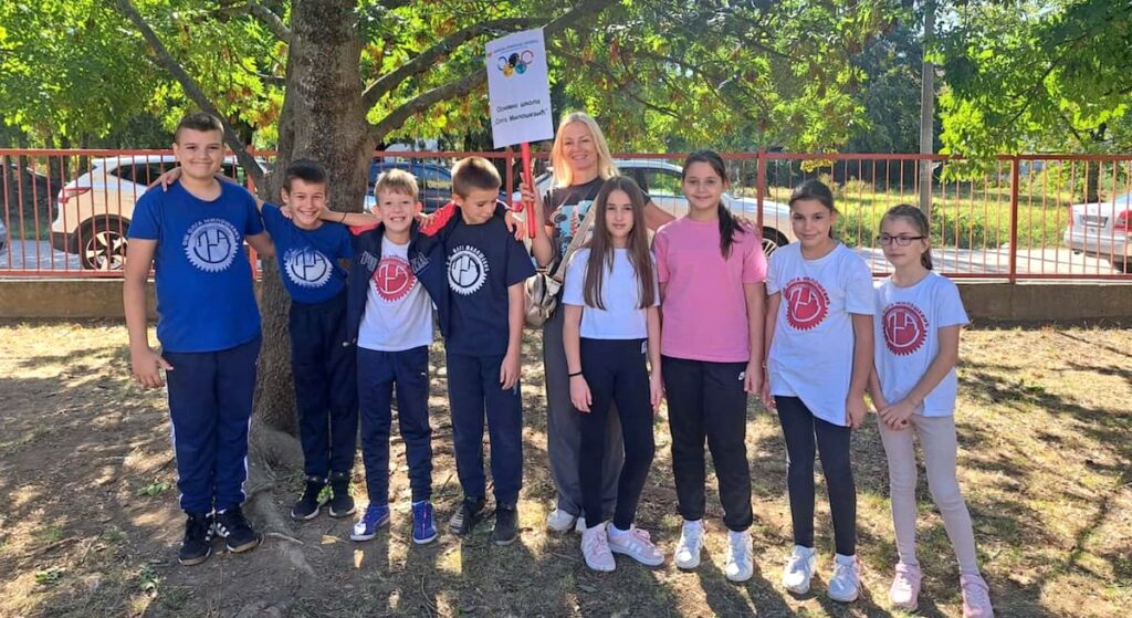 Fotografija uz vijest: Prve "Palančke olimpijske igrarije" okupile mališane