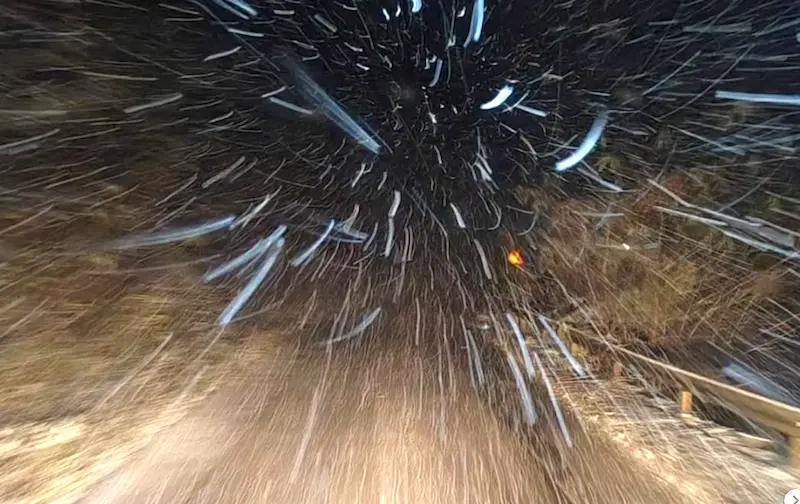Fotografija uz vijest: Prvi sneg na Goliji i Kopaoniku, grad pogodio okolinu Kraljeva