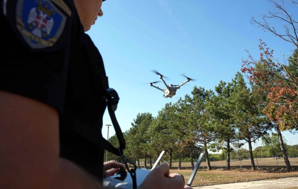 Fotografija uz vijest: Saobraćajna policija u Srbiji otkrila preko 300 prekršaja dronovima