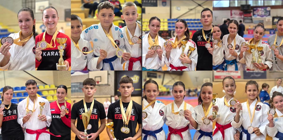 Fotografija uz vijest: Sjajni Spartanci osvojili 41 medalju i prva mesta u generalnom plasmanu na "Kinder kupu"