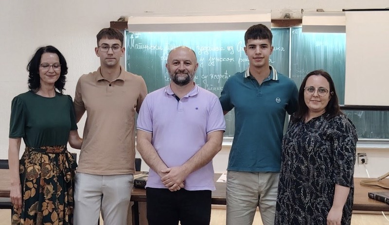 Fotografija uz vijest: Škola „Goša“ proglasila učenike generacije: Vuk Marinković i Pavle Mitrović poneli titule