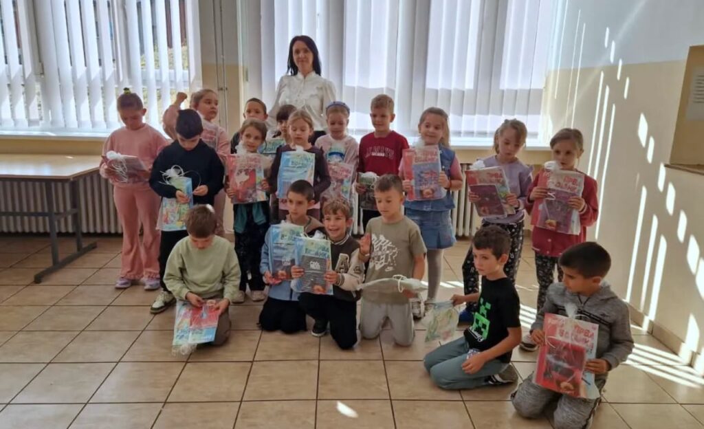 Fotografija uz vijest: Svečani prijem prvaka u Dečji savez u OŠ „Đorđe Jovanović“ u Selevcu