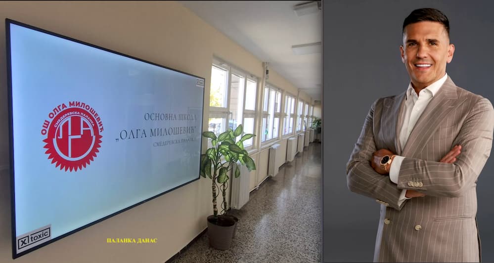 Fotografija uz vijest: Veliko srce našeg Palančanina: Nemanja Popović vrednom donacijom podržao OŠ „Olga Milošević“