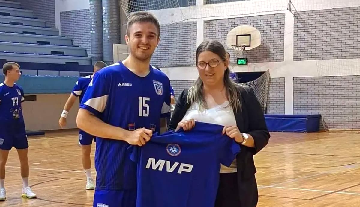 Fotografija uz vijest: Veljko Radovanović MVP kola sa 18 golova