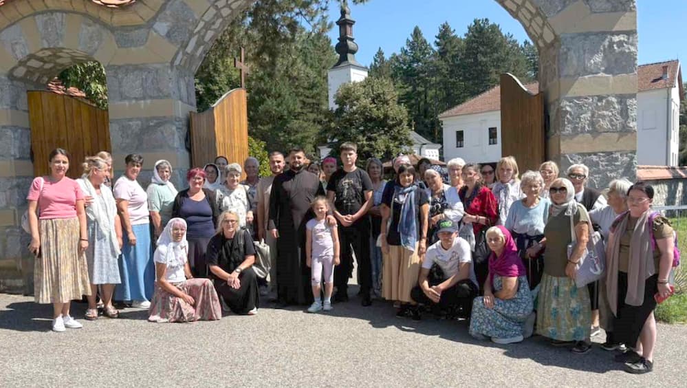 Fotografija uz vijest: Vernici Jaseničkog namesništva posetili svetinje Kolubarskog kraja