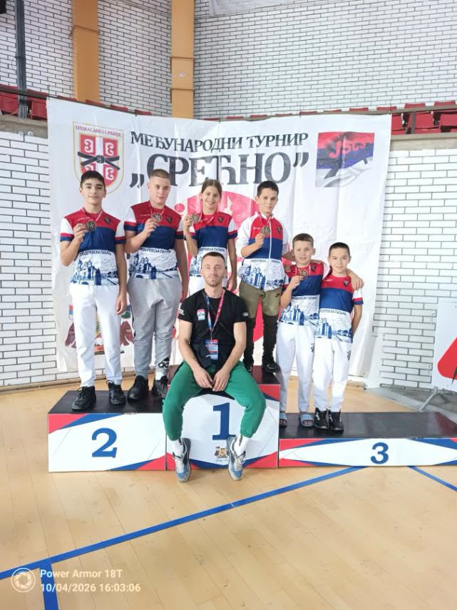 Fotografija uz vijest: Džudo klub "Kobra" osvojio pet medalja na međunarodnom turniru u Boru