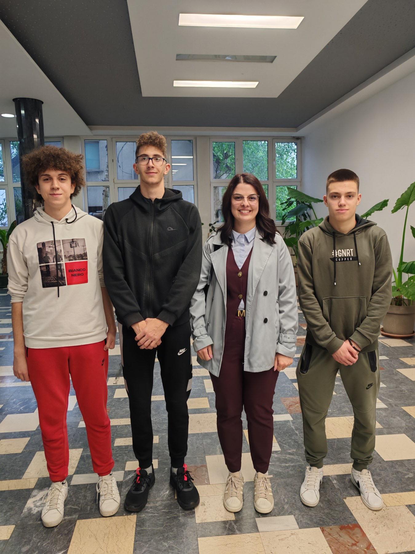 Fotografija uz vijest: MEŠ "Goša" ostvarila značajan uspeh na državnom takmičenju iz programiranja