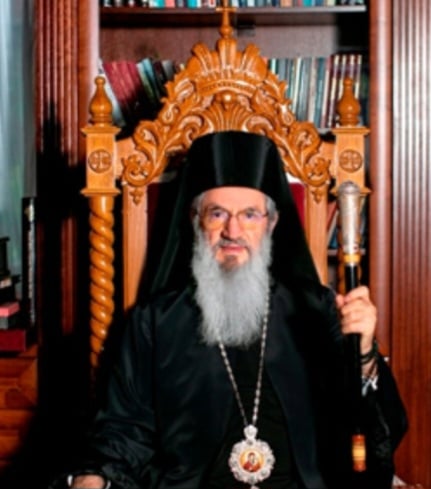 Fotografija uz vijest: Mitropolit Jovan služi liturgiju u Glibovcu u subotu