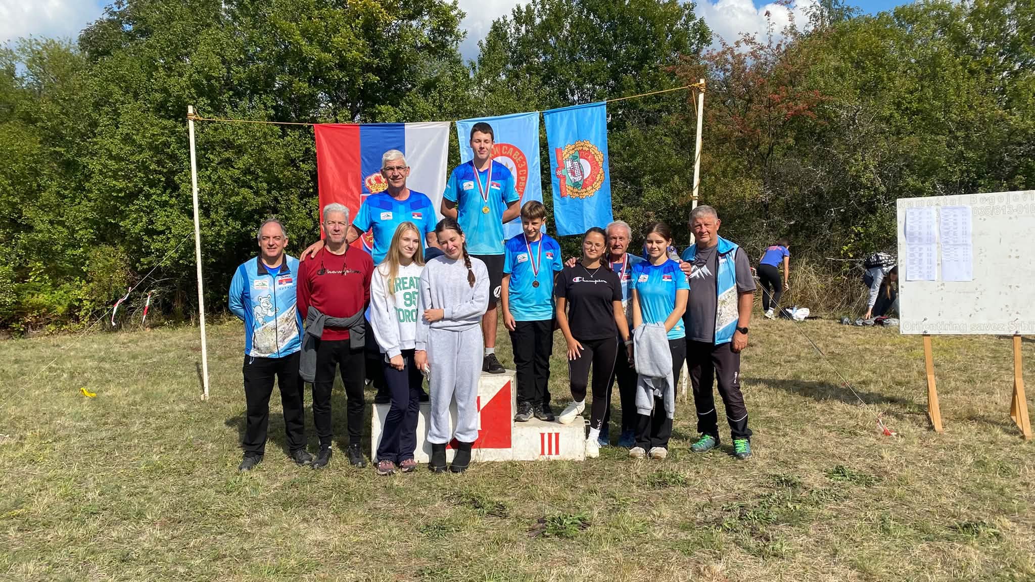 Fotografija uz vijest: Palanački orijentirci briljirali na HIBI OPEN-u: Osvojeno devet medalja