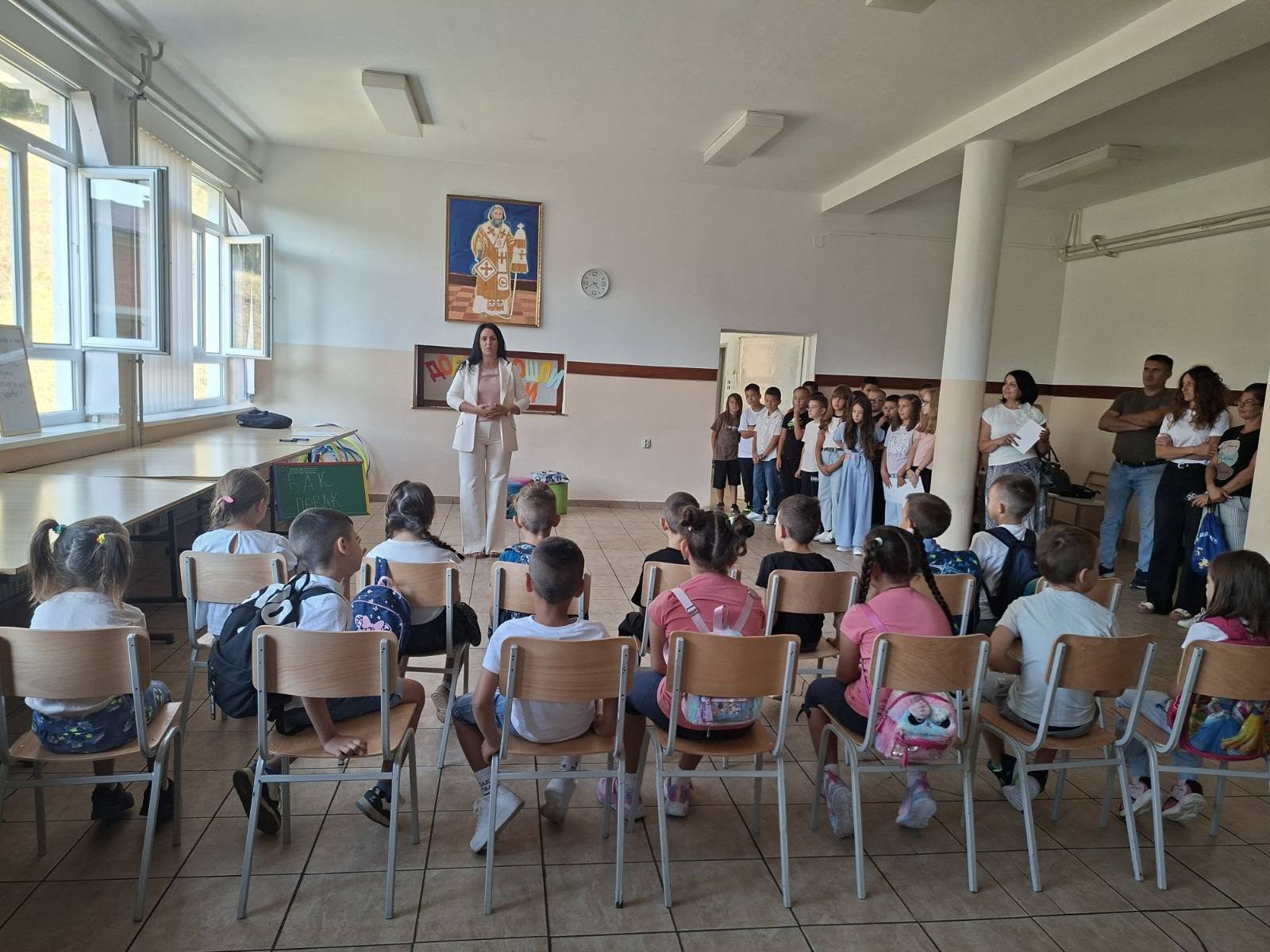 Fotografija uz vijest: Početak nove školske godine u OŠ „Đorđe Jovanović“ u Selevcu