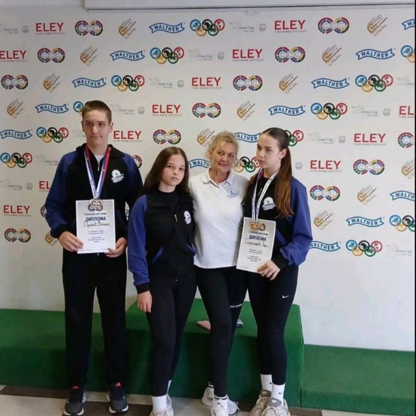 Fotografija uz vijest: Tea Slijepčević zlatna, Veljko Prokić bronzani na Kupu Srbije u Novom Sadu
