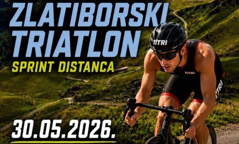 Fotografija uz vijest: Zlatibor domaćin Prvenstva Srbije u sprint triatlonu 30. maja